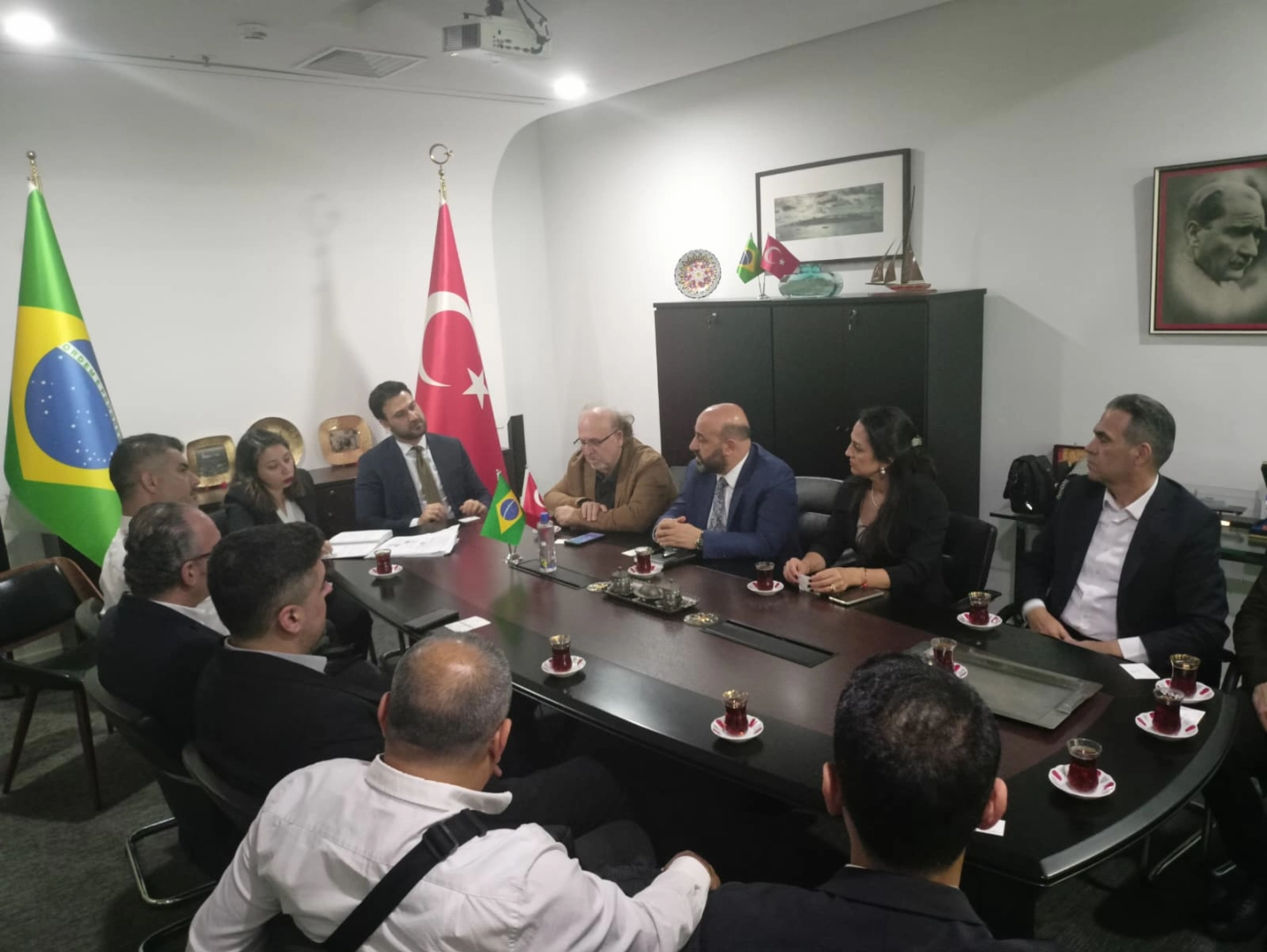 URGE Heyeti Brezilya Ataşeliği Ziyareti